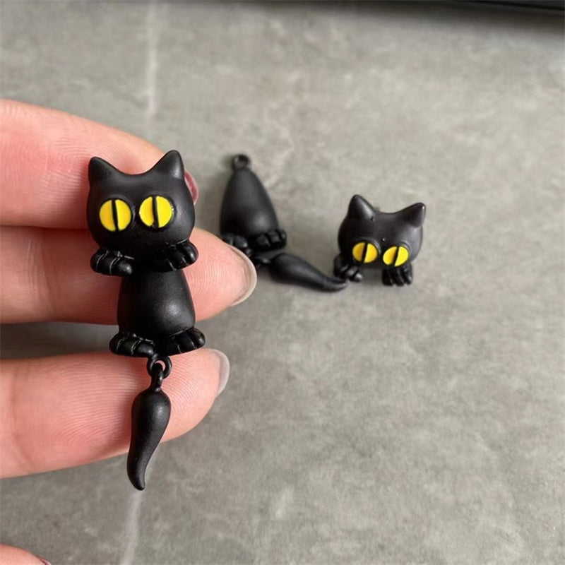 Pendientes de Gatos Negros