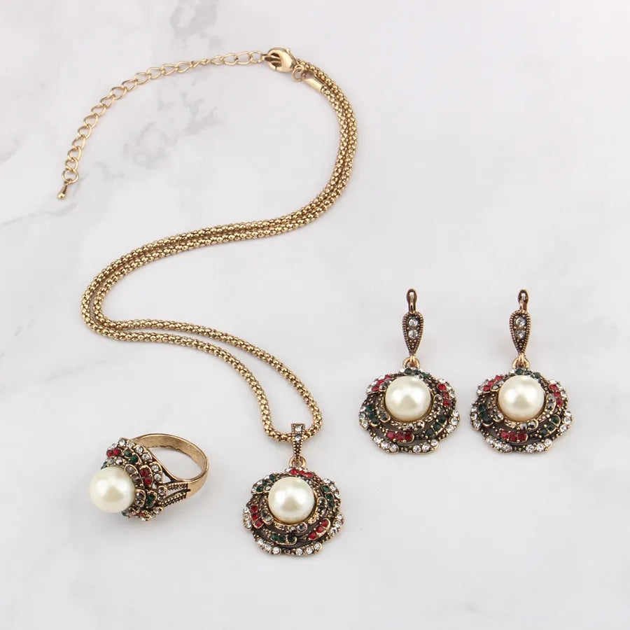 Conjunto de Joyas Árabe Hindú