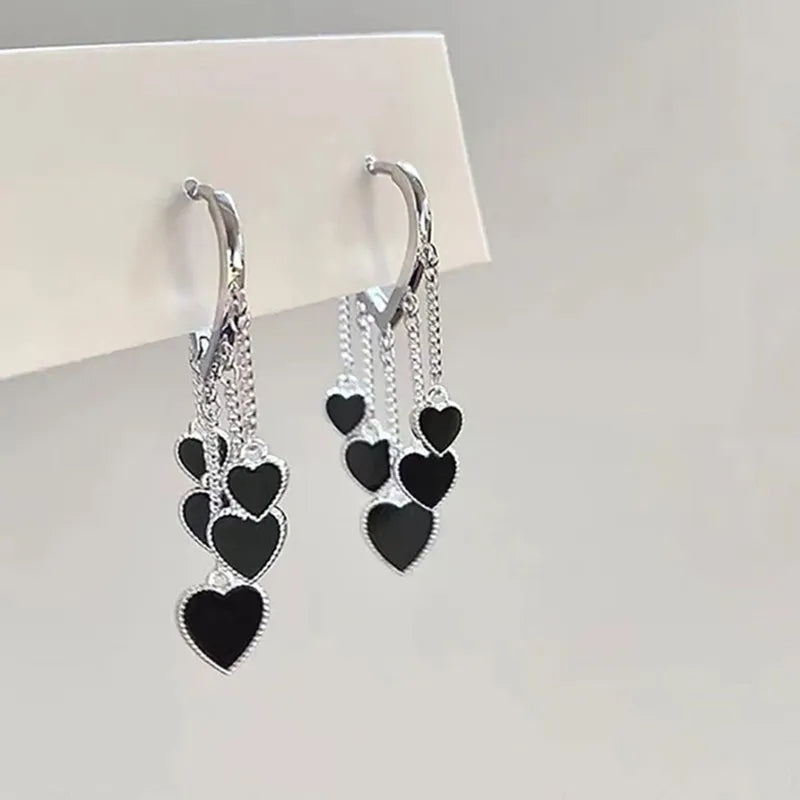 Argollas Corazón de Amor Negro