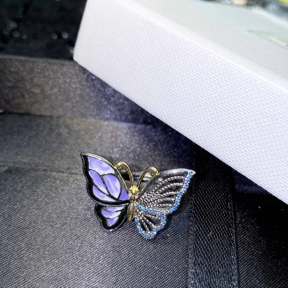 Anillo Mariposa de Colección 🦋