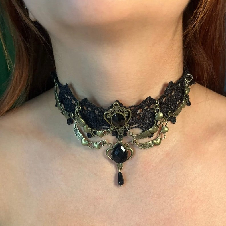 Chokers Victoriano Estilo Loli