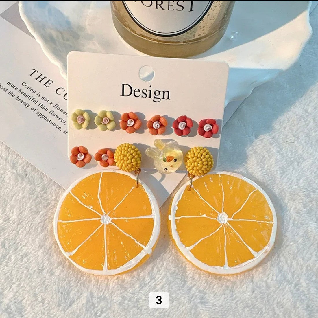 Set de Aretes y Pendientes de Colección 🍋‍🟩🍓