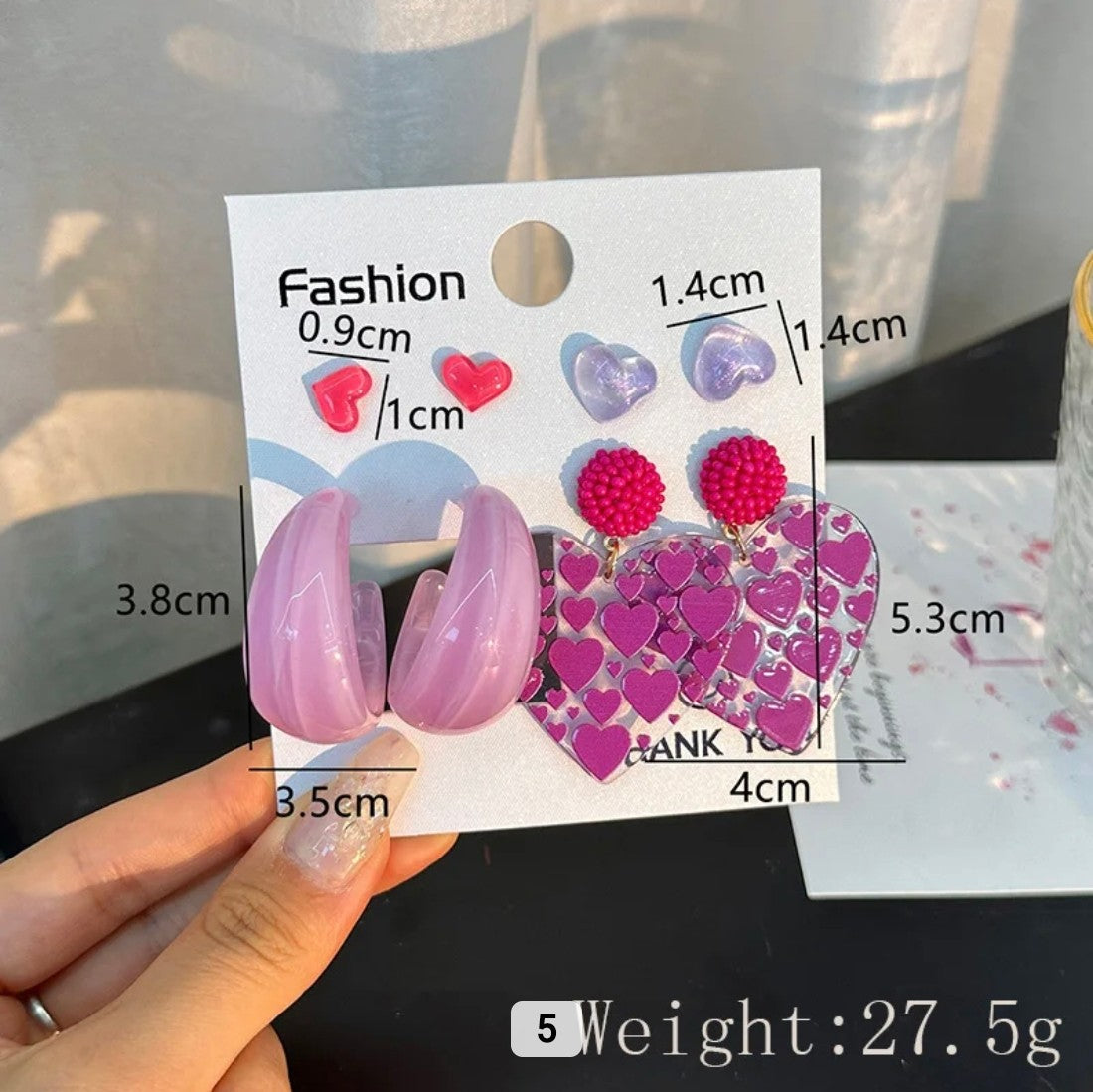 Set de Aretes y Pendientes de Colección 🍋‍🟩🍓