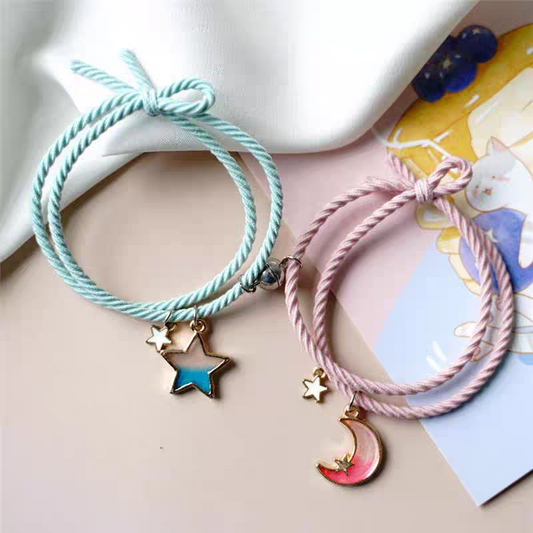 Pulseras Imantadas Estrella Luna