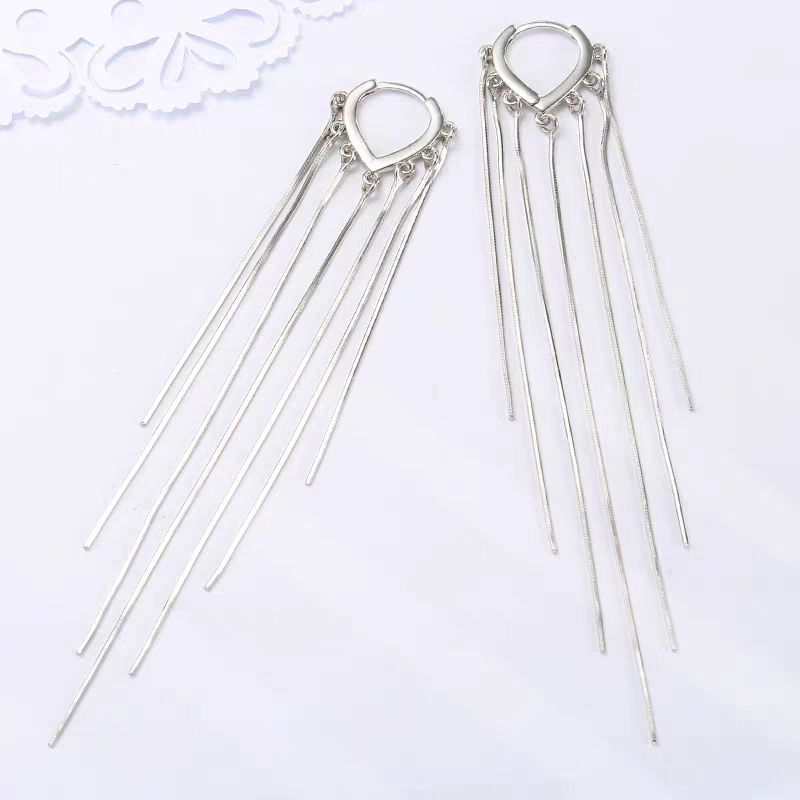 Pendientes Elegantes de Gala en Plata Ley 925