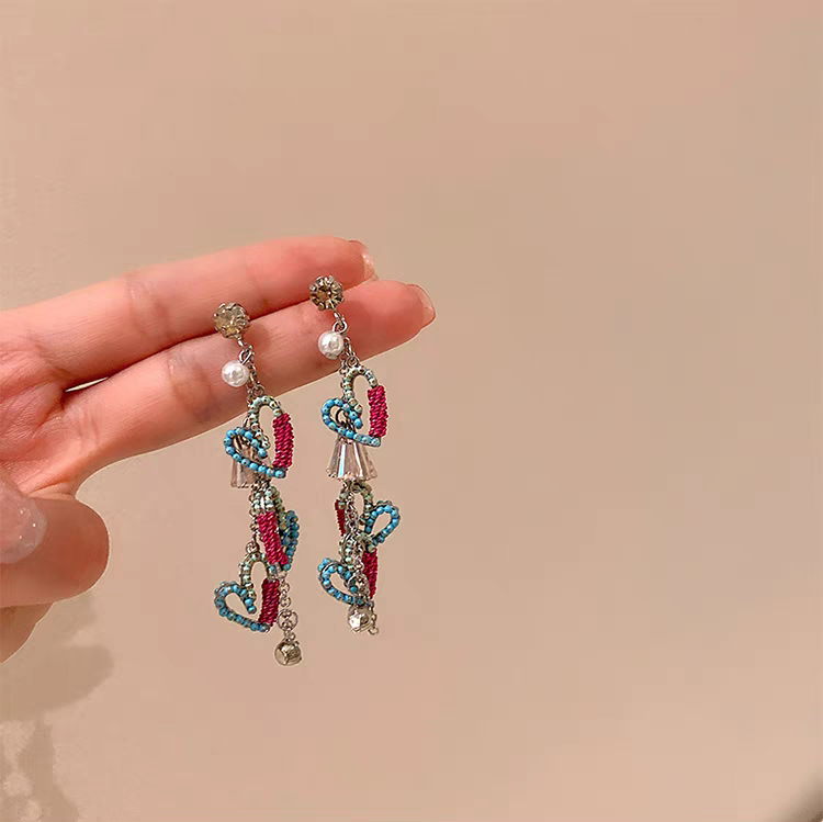 Pendientes en Corazones Entrelazados